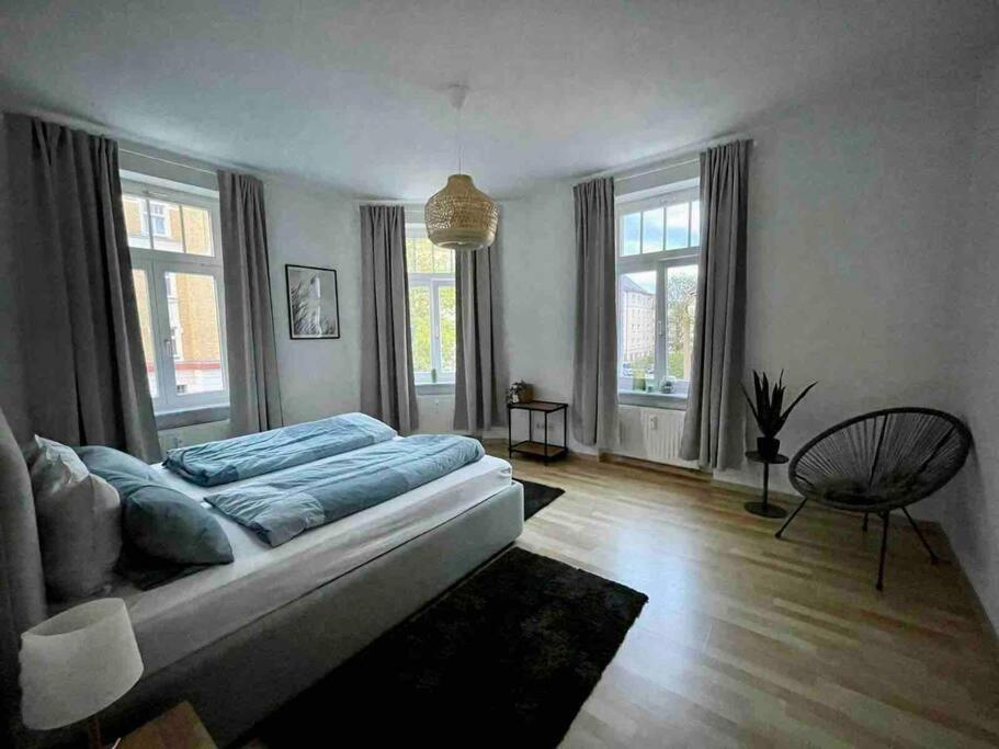 Ein Gemuetlicher Platz Im Gruenderzeitviertel Chemnitz Dış mekan fotoğraf